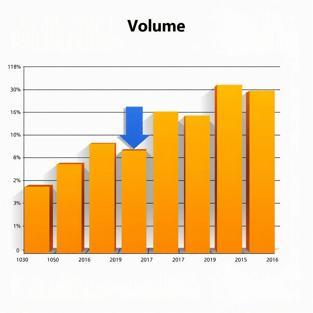 Volume analysis chart